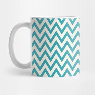 Navy Coral Tribal Arrows Pattern Indian Indigenous Mug